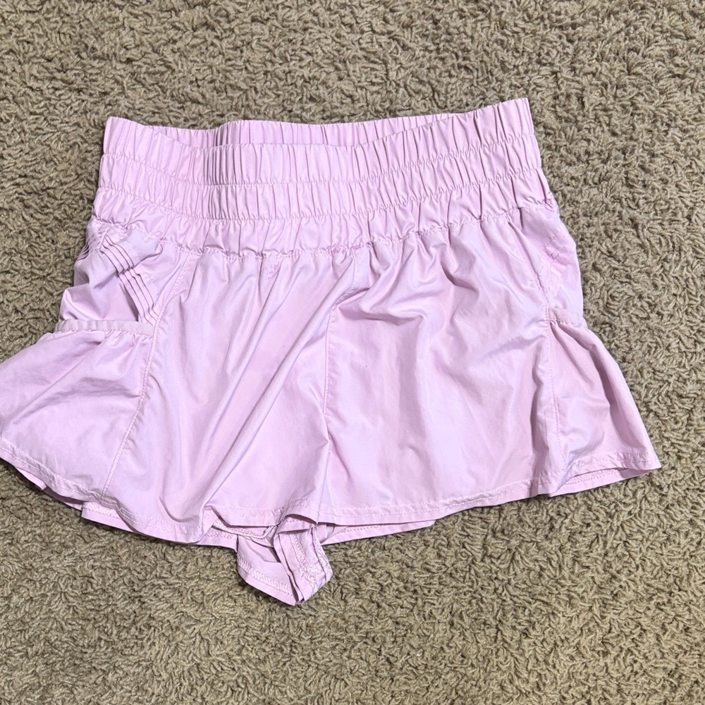 Light purple get you flirt on free people shorts